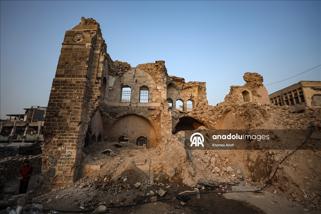 Gazze’nin tarihi dokusu İsrail saldırılarında ağır hasar gördü