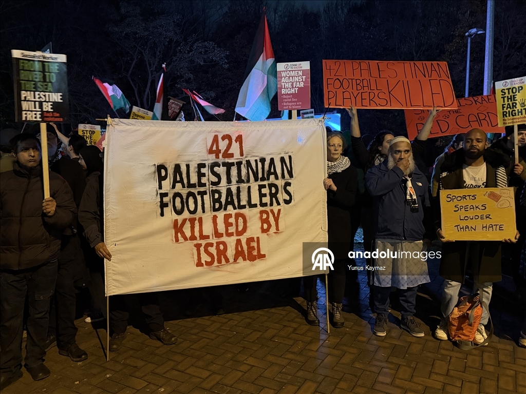 بريطانيا.. الآلاف يطالبون باستبعاد إسرائيل من مباريات كرة القدم الدولية