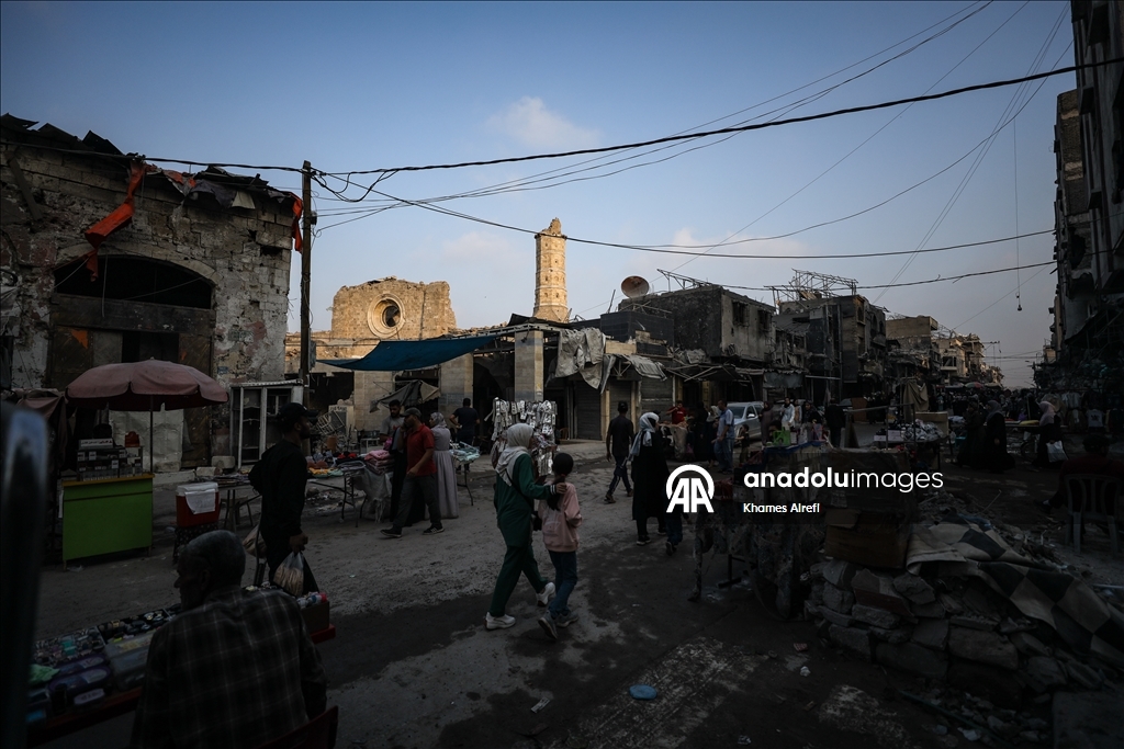 Gazze’nin tarihi dokusu İsrail saldırılarında ağır hasar gördü