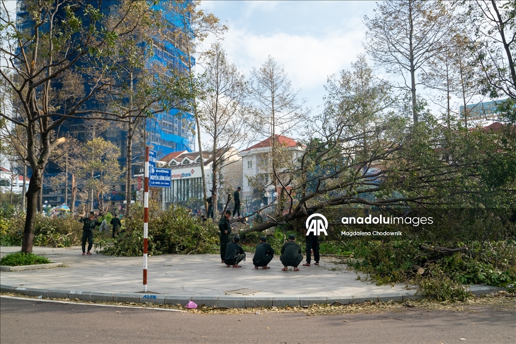 Vietnam'da Kalmaegi Tayfunu etkisini gösterdi