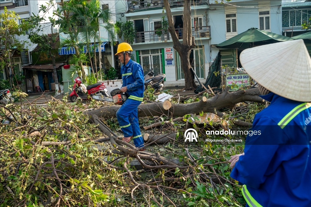 Vietnam'da Kalmaegi Tayfunu etkisini gösterdi