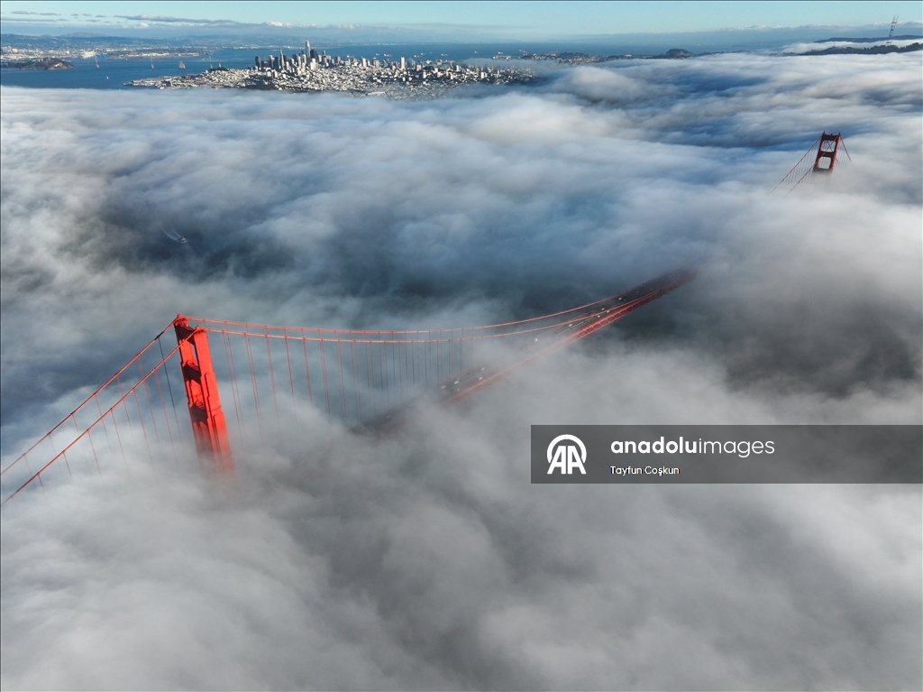 San Francisco'da sisli hava