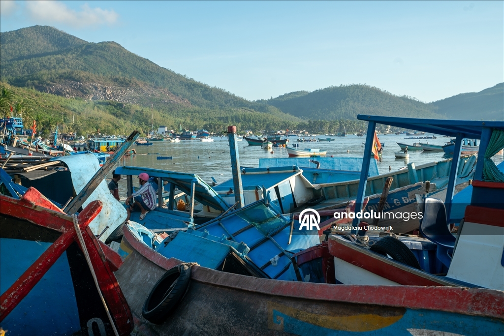 Kalmaegi Tayfunu, Vietnam'da balıkçı teknelerine hasar verdi