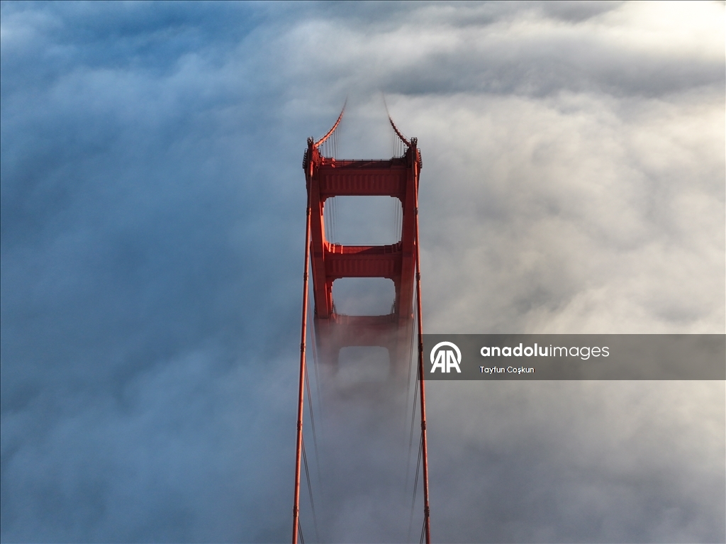 San Francisco'da sisli hava