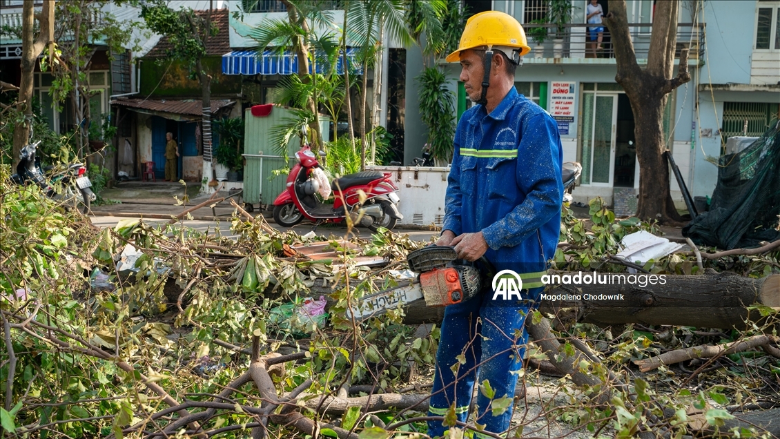 Vietnam'da Kalmaegi Tayfunu etkisini gösterdi