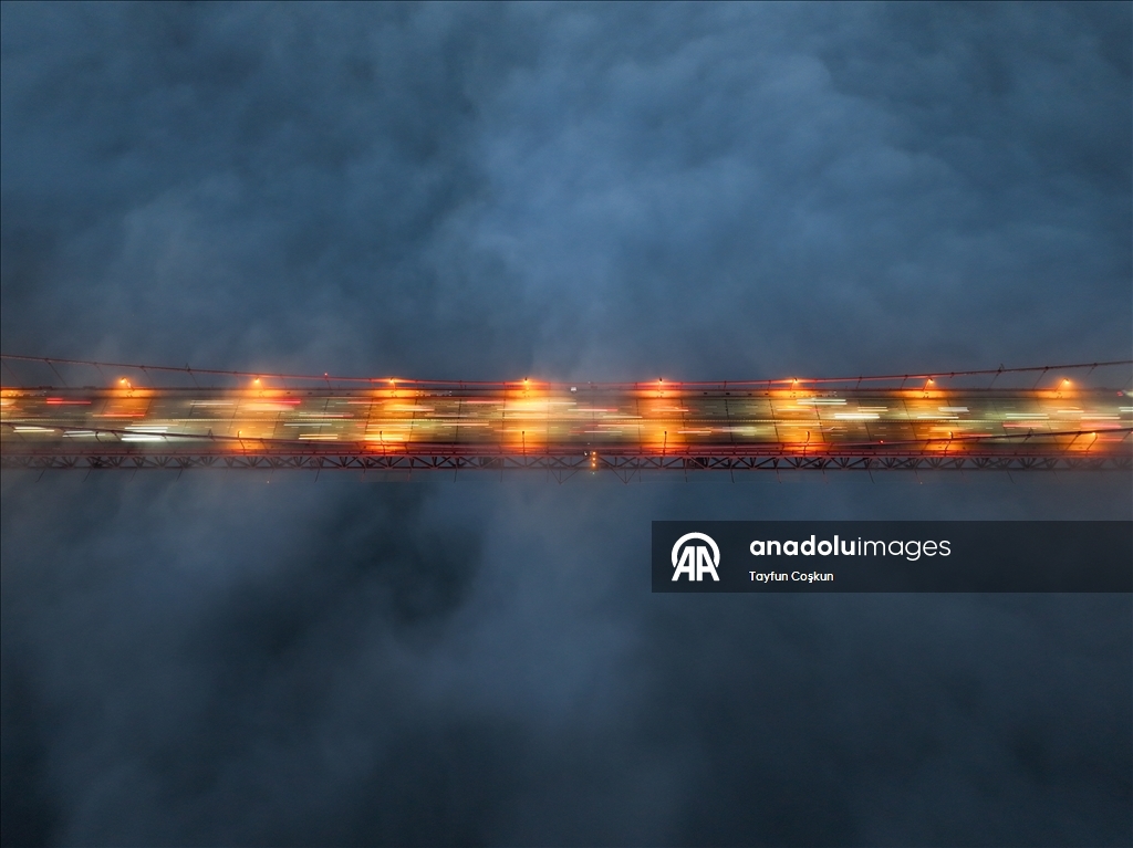 San Francisco'da sisli hava