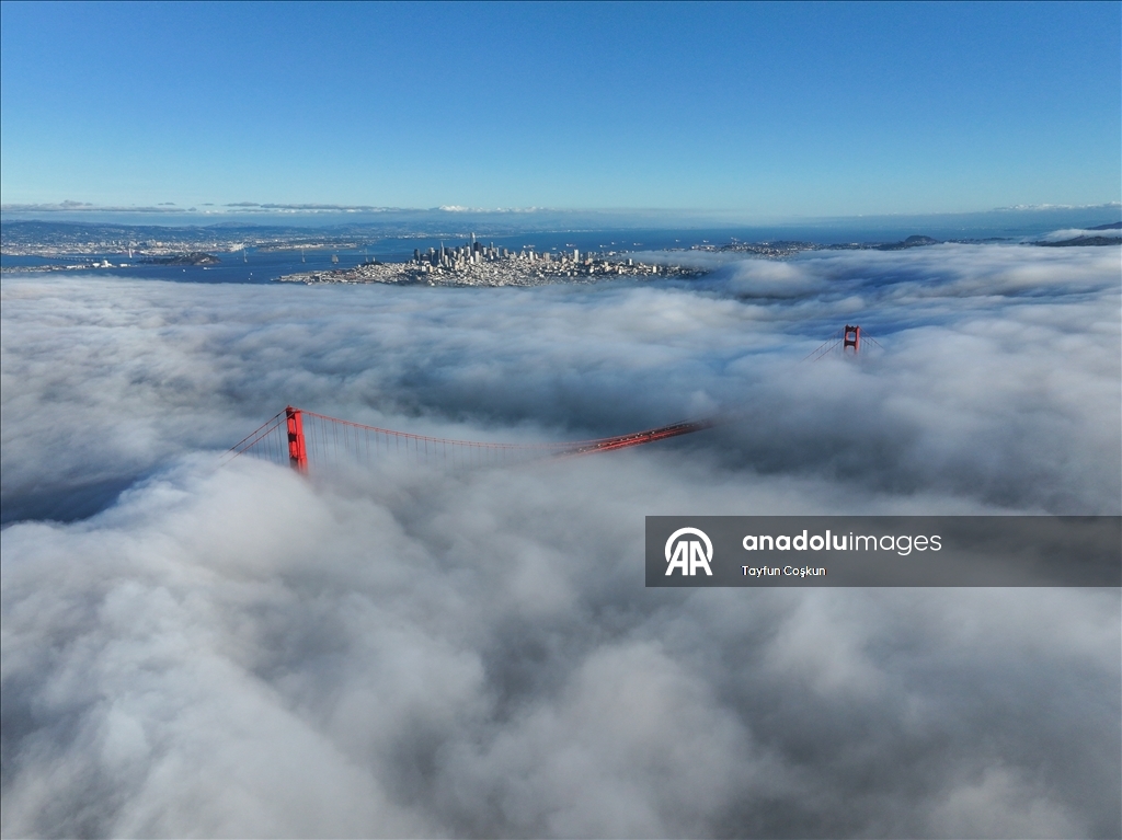 San Francisco'da sisli hava