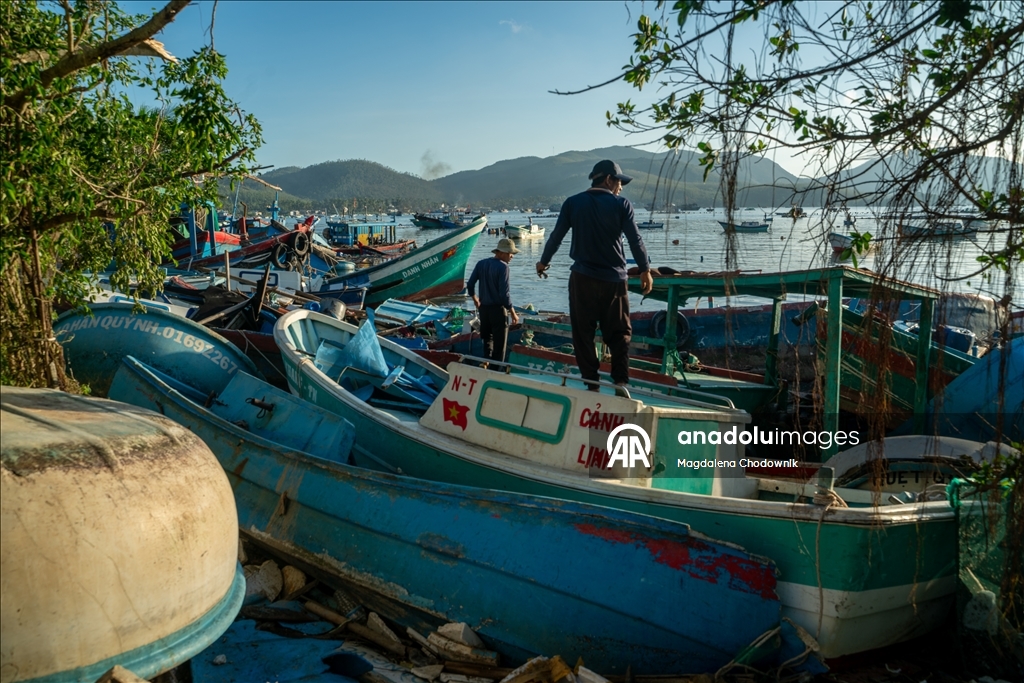 Kalmaegi Tayfunu, Vietnam'da balıkçı teknelerine hasar verdi