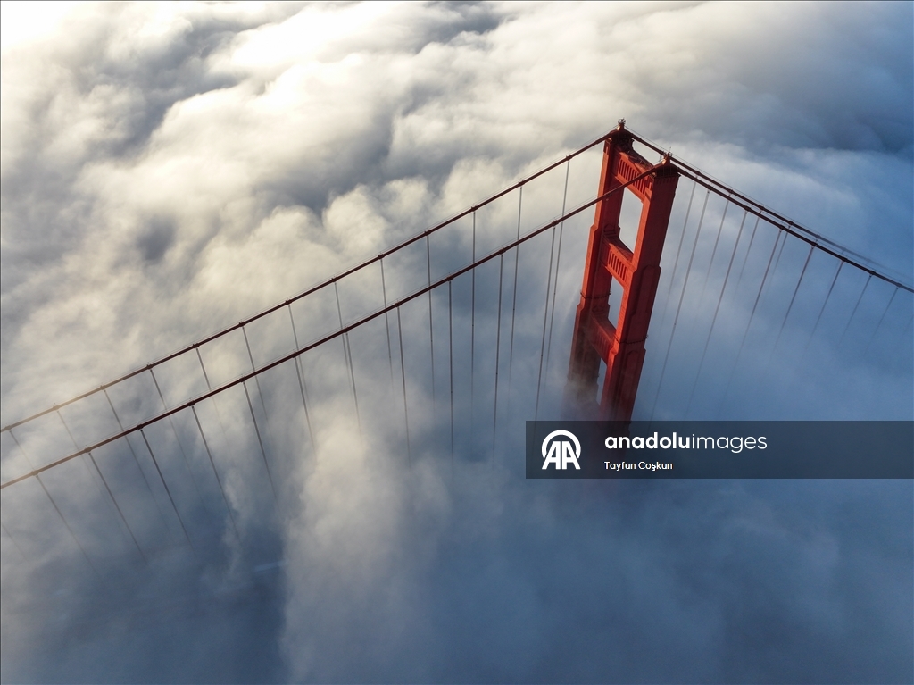 San Francisco'da sisli hava