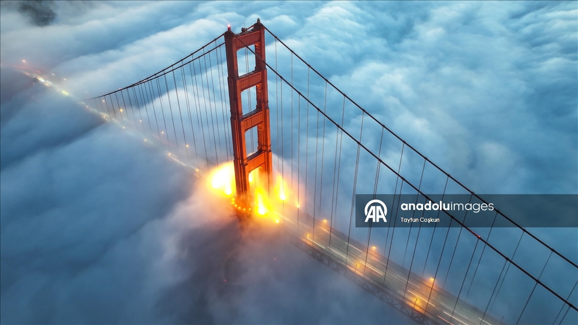 San Francisco'da sisli hava