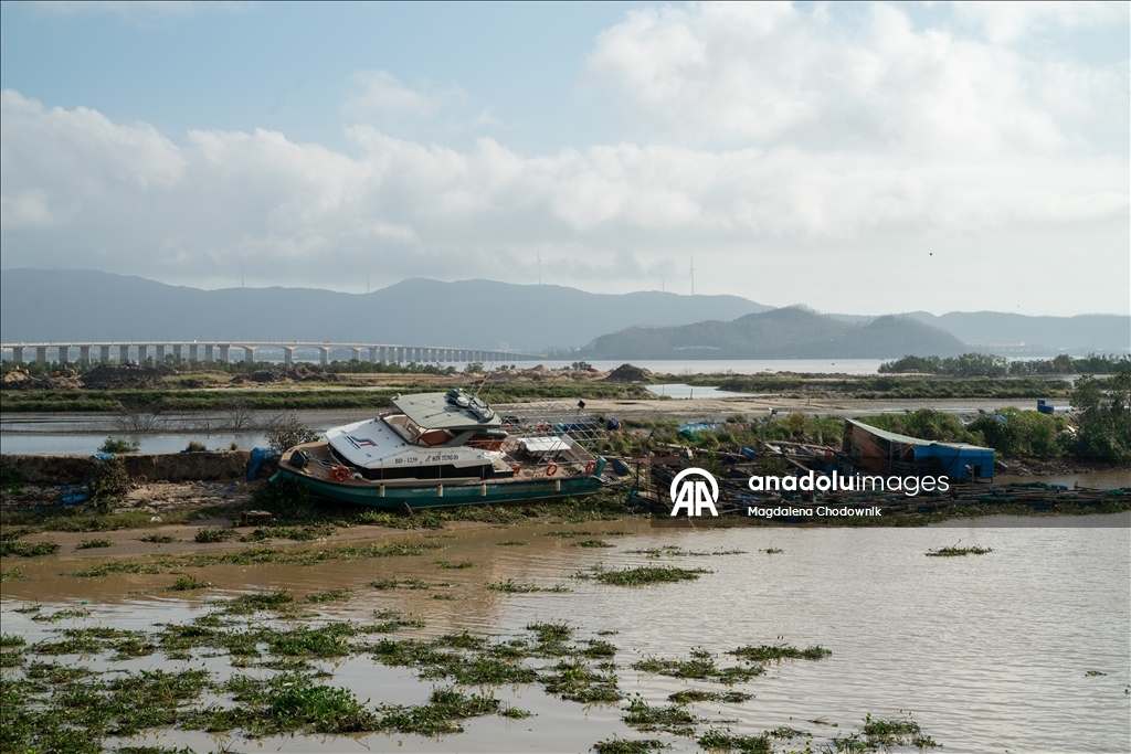 Vietnam'da Kalmaegi Tayfunu etkisini gösterdi