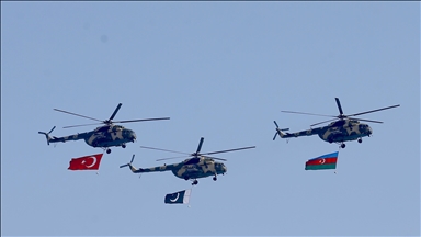 Azerbaycan, Karabağ Zaferi'nin 5. yılını askeri geçit töreniyle kutladı