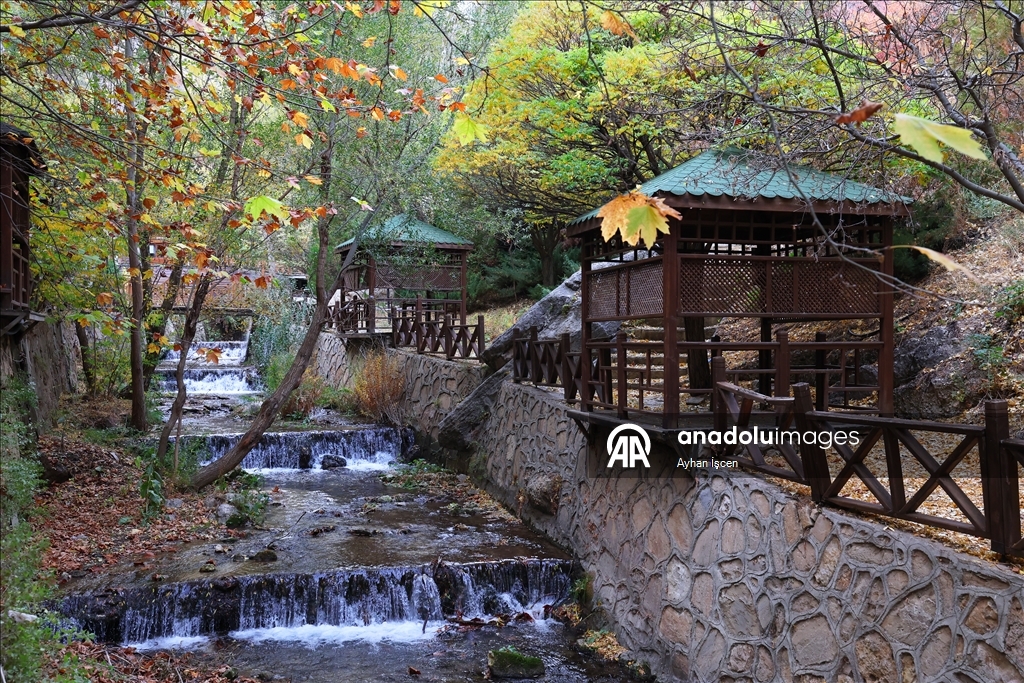 Водопад Гюнпынар в осенних красках
