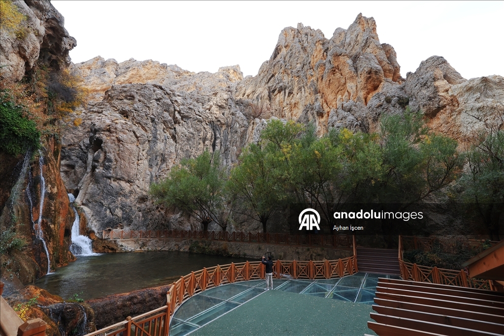 Водопад Гюнпынар в осенних красках