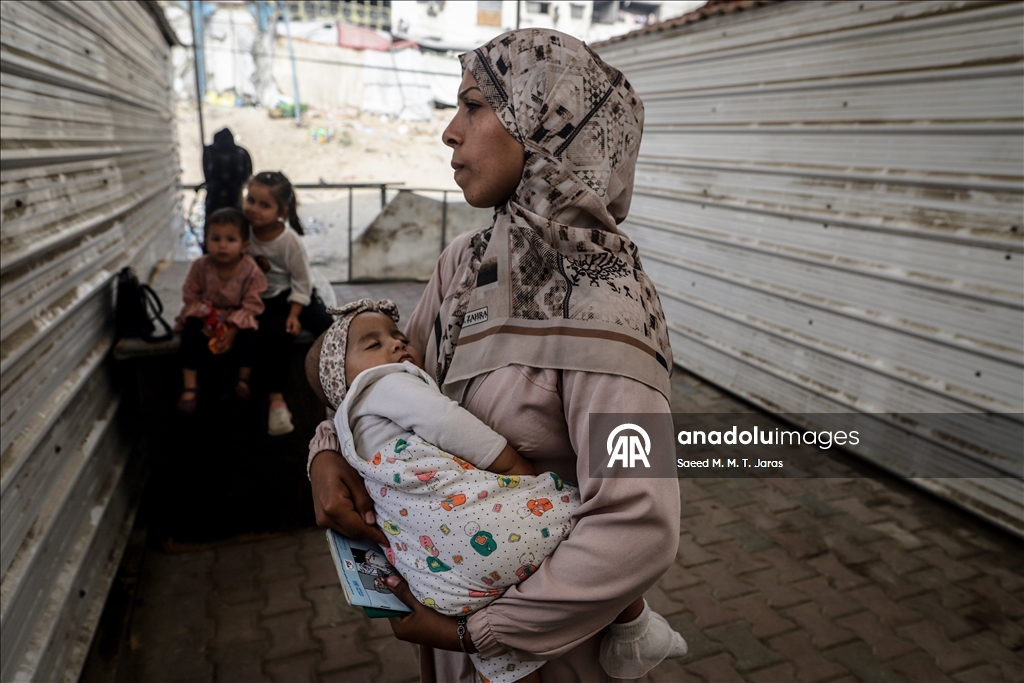 غزة.. انطلاق حملة تطعيم للأطفال دون سن الثالثة