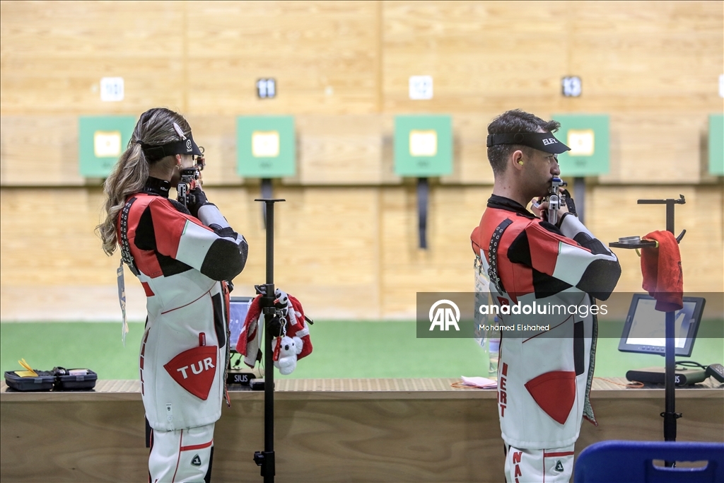 تركيا تفوز ببرونزية بطولة العالم في الرماية فئة البندقية الهوائية