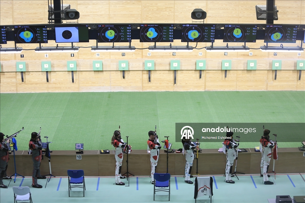 تركيا تفوز ببرونزية بطولة العالم في الرماية فئة البندقية الهوائية