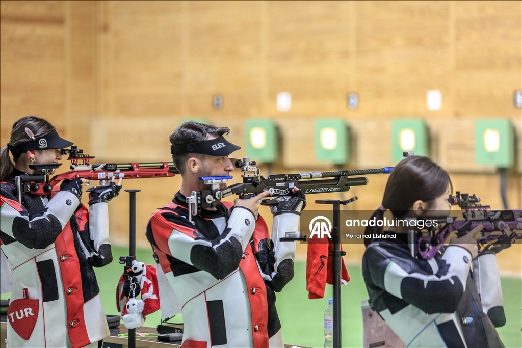 تركيا تفوز ببرونزية بطولة العالم في الرماية فئة البندقية الهوائية