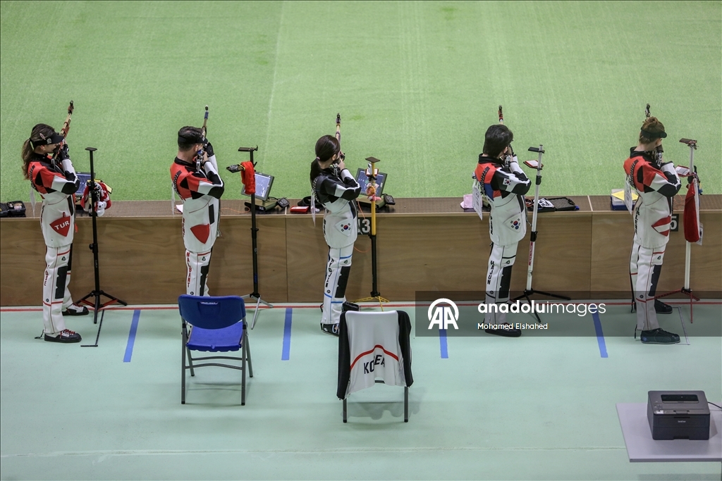 تركيا تفوز ببرونزية بطولة العالم في الرماية فئة البندقية الهوائية