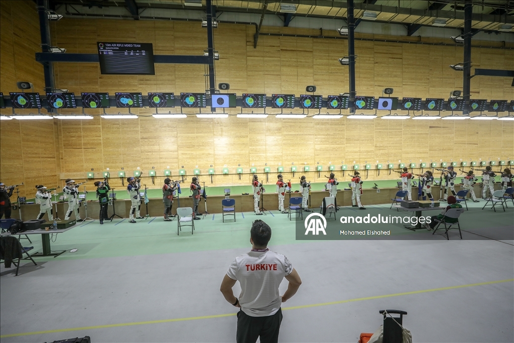 تركيا تفوز ببرونزية بطولة العالم في الرماية فئة البندقية الهوائية