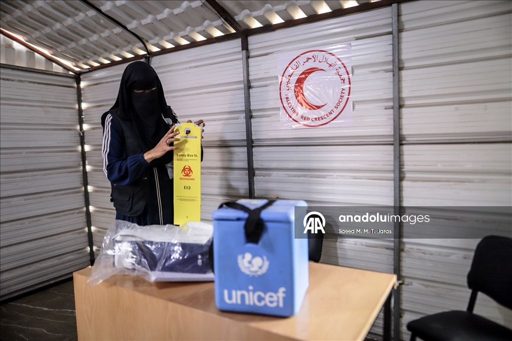 غزة.. انطلاق حملة تطعيم للأطفال دون سن الثالثة