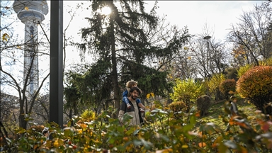 Başkentte güneşli sonbahar