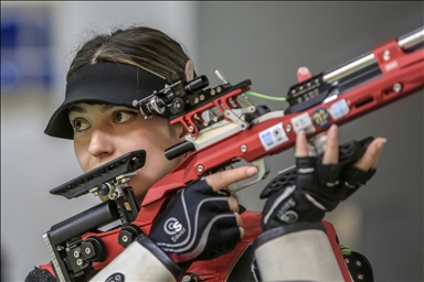 تركيا تفوز ببرونزية بطولة العالم في الرماية فئة البندقية الهوائية