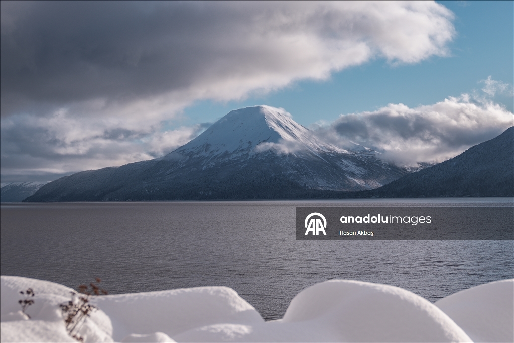 First major snowfall in Alaska's Girdwood