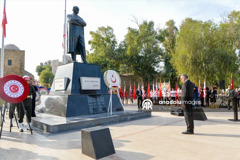 Büyük Önder Atatürk dünyada törenlerle anılıyor