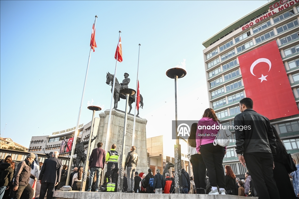 Turkiye commemorates 87th anniversary of the Founder of the Republic, Mustafa Kemal Ataturk's demise