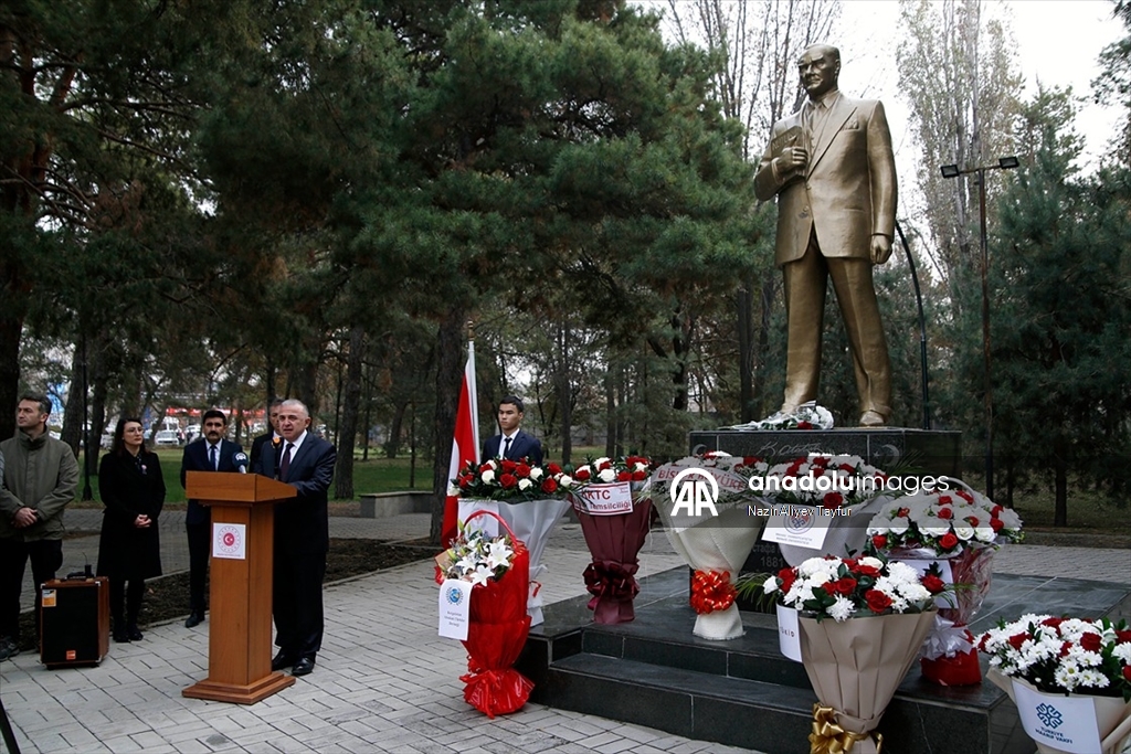 Büyük Önder Atatürk dünyada törenlerle anılıyor