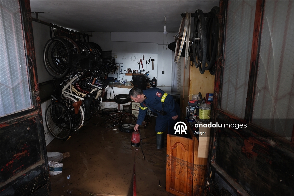 Наводнения продолжают осложнять жизнь жителей греческого острова Лесбос