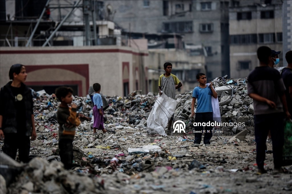 В секторе Газа сохраняется проблема с вывозом мусора