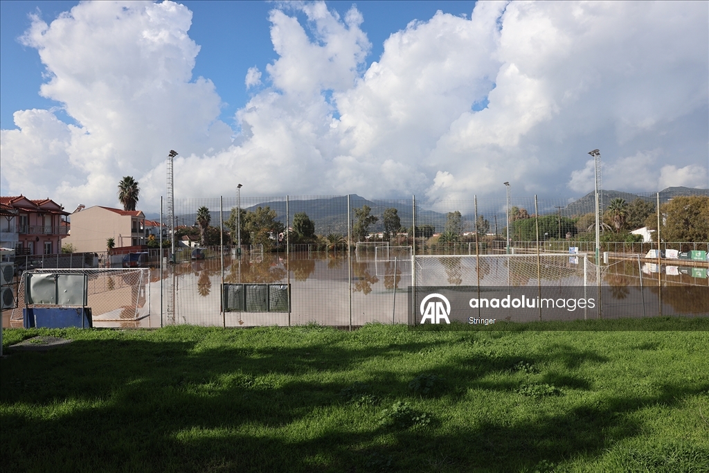 Наводнения продолжают осложнять жизнь жителей греческого острова Лесбос