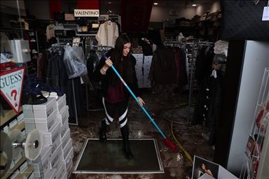 Наводнения продолжают осложнять жизнь жителей греческого острова Лесбос