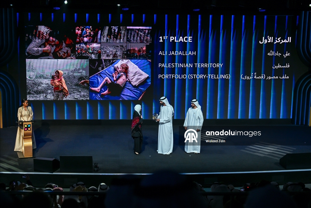 مصور الأناضول علي جاد الله يفوز بجائزة دولية في دبي