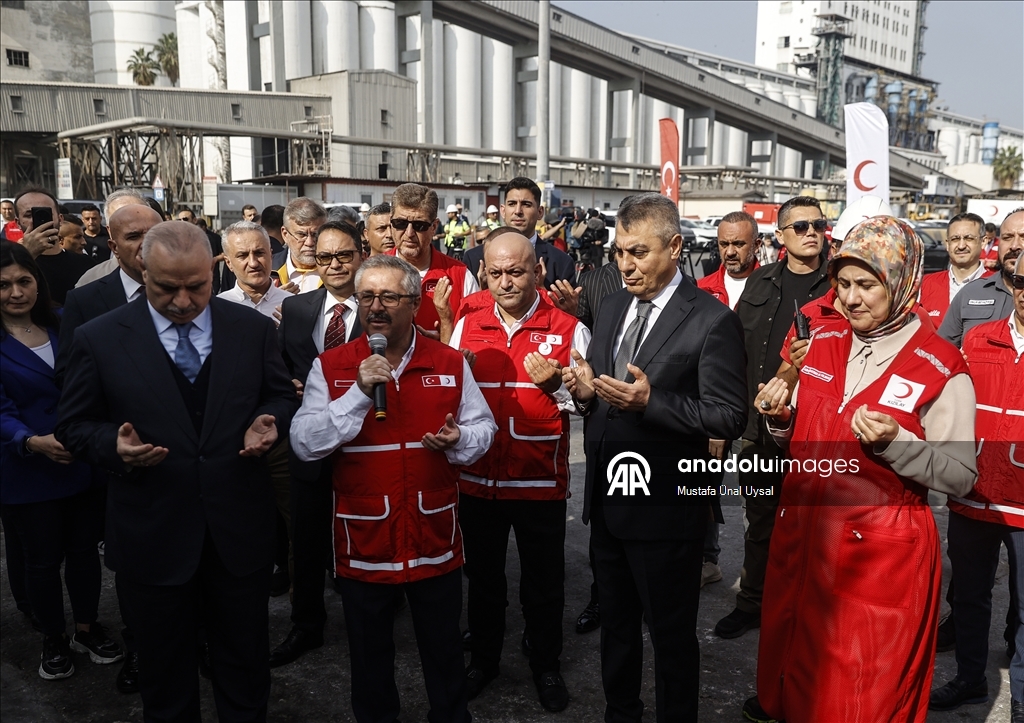 Из турецкого порта Мерсин вышло 18-е «Судно добра» с гумпомощью для Газы