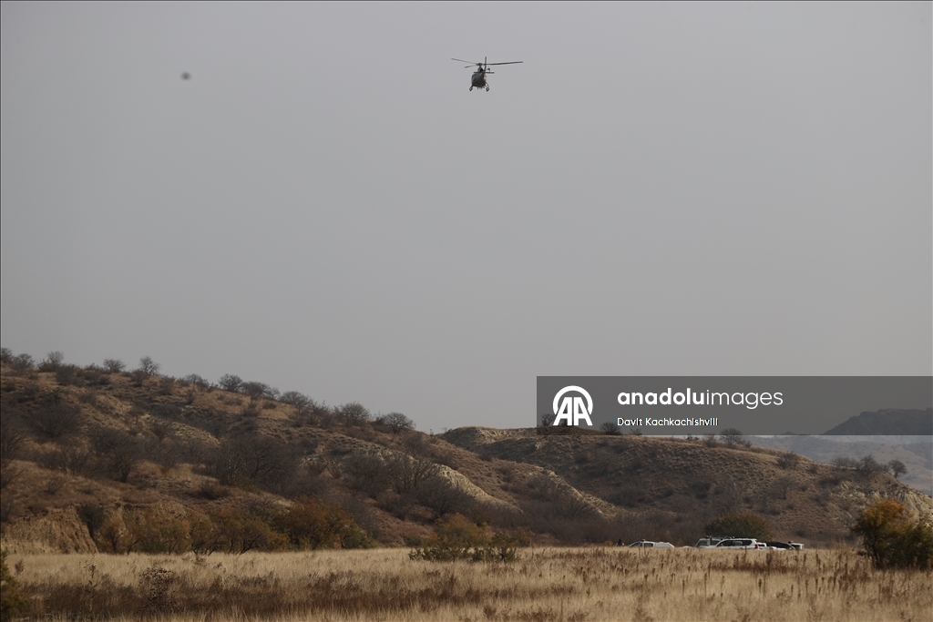 Крушение турецкого военного самолета на границе Азербайджана и Грузии