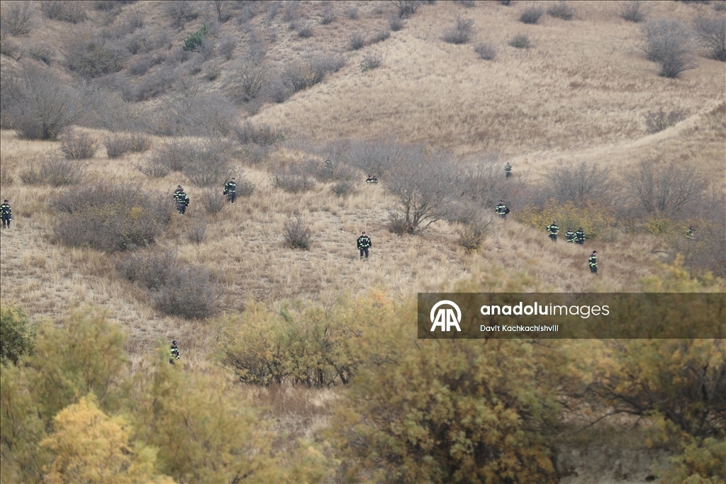 Крушение турецкого военного самолета на границе Азербайджана и Грузии
