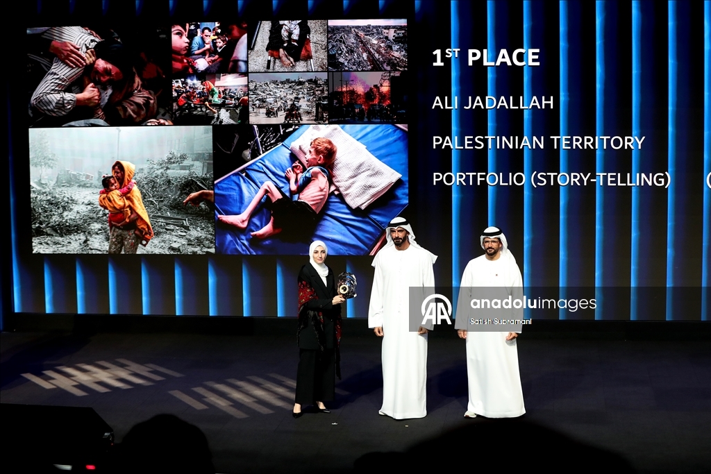 مصور الأناضول علي جاد الله يفوز بجائزة دولية في دبي