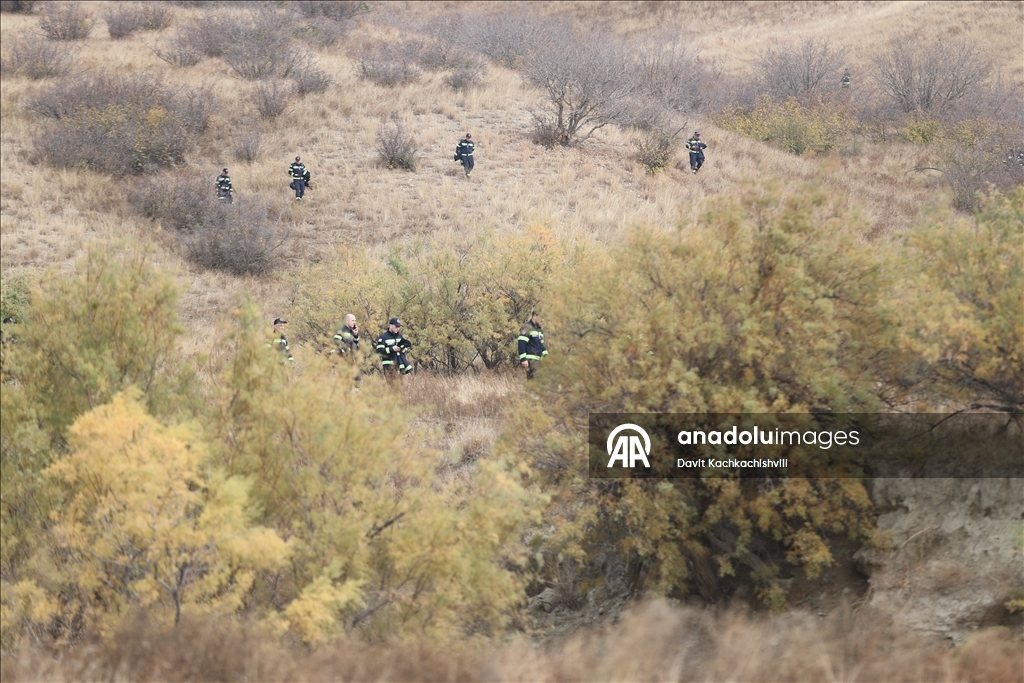 Крушение турецкого военного самолета на границе Азербайджана и Грузии