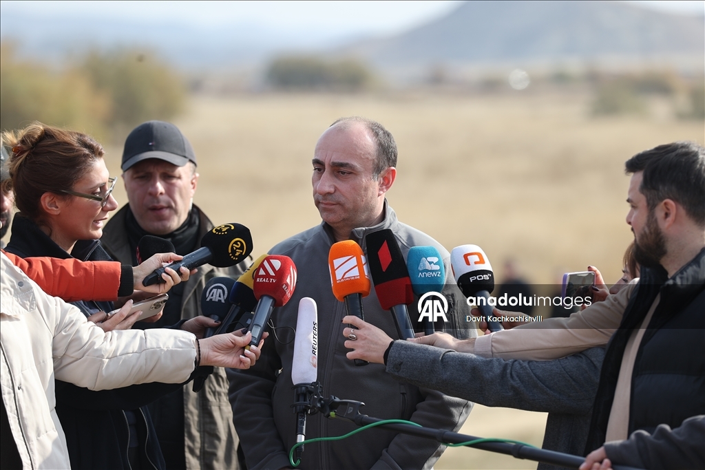 Крушение турецкого военного самолета на границе Азербайджана и Грузии