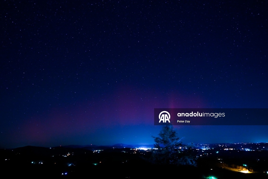 Güneş patlamaları sonrası 'kuzey ışıkları' ABD semalarını renklendirdi