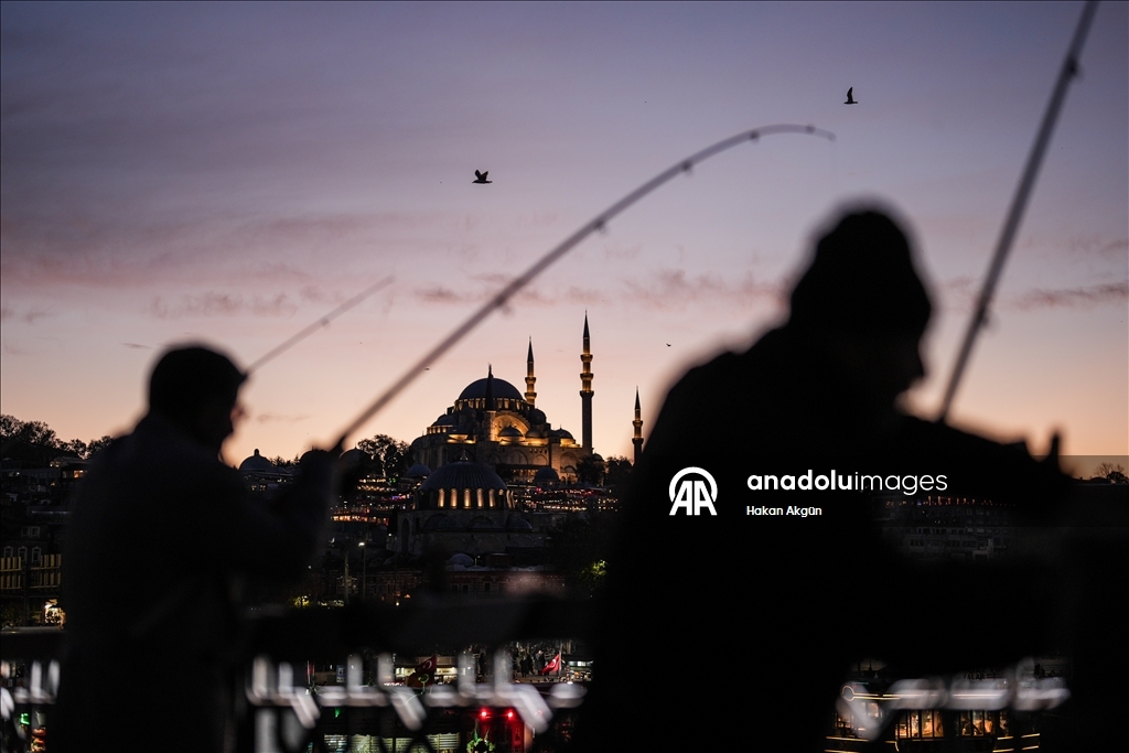 Golden silhouettes over the Bosphorus: sunset moments in Istanbul 