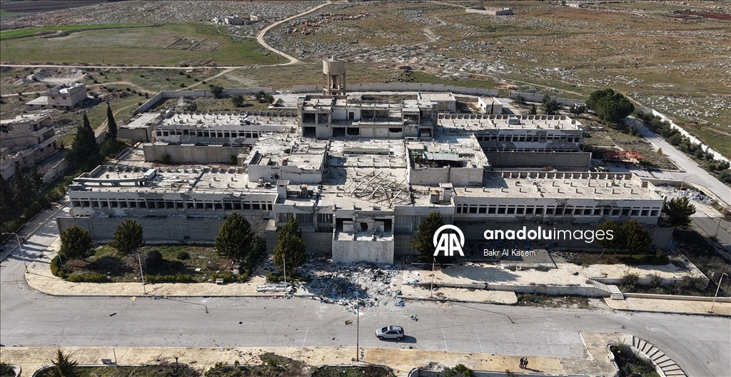 Разрушенная войной Национальная больница Мааррат-ан-Нууман в Сирии ждет возрождения