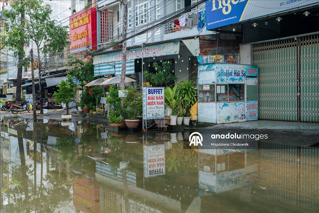 Vietnam'da şiddetli yağışlar nedeniyle Mekong Deltası’nda taşkın riski devam ediyor