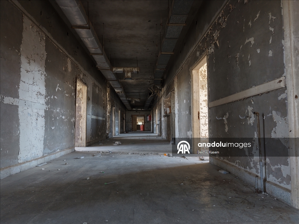 Разрушенная войной Национальная больница Мааррат-ан-Нууман в Сирии ждет возрождения