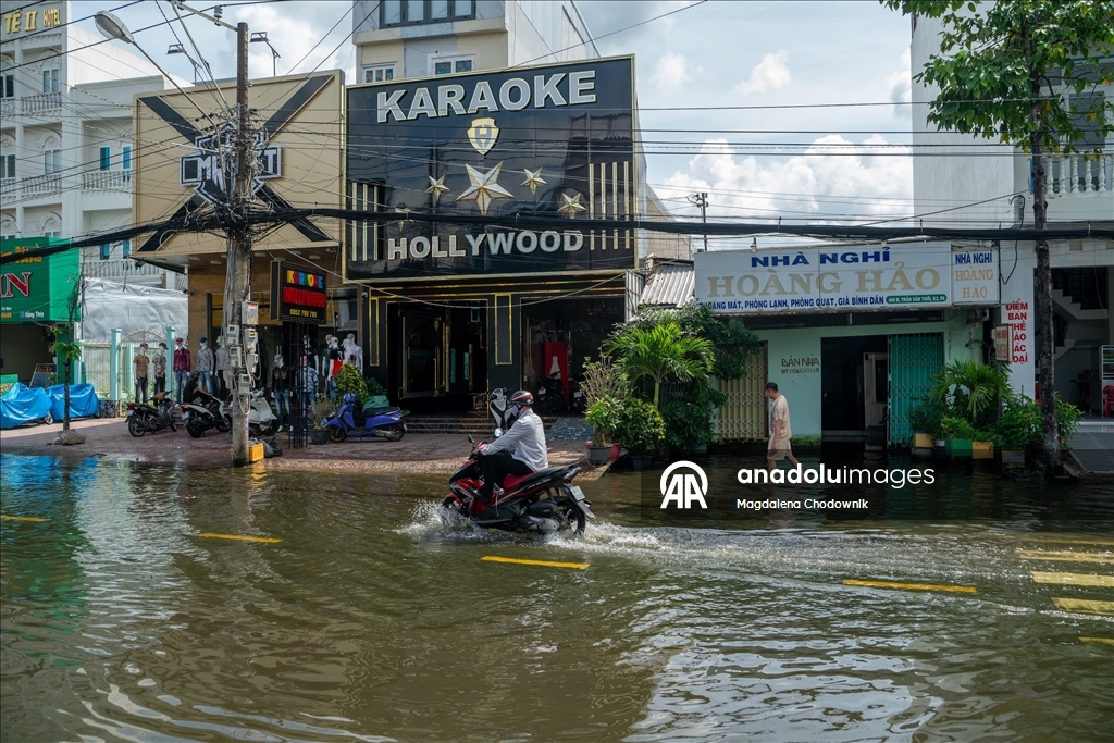 Vietnam'da şiddetli yağışlar nedeniyle Mekong Deltası’nda taşkın riski devam ediyor