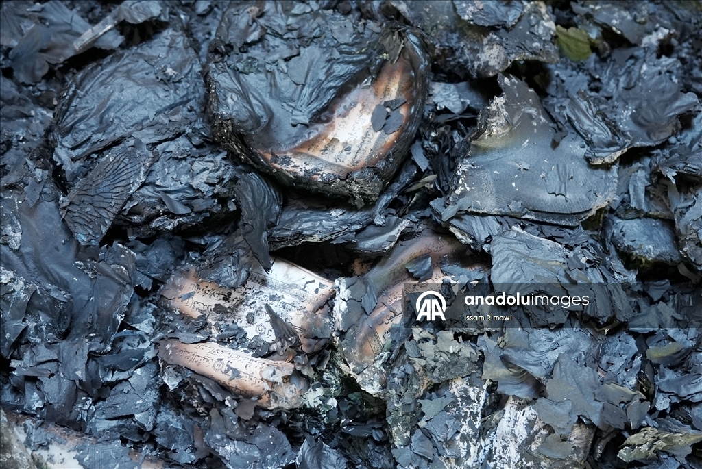 Израильские поселенцы осквернили и подожгли мечеть на Западном берегу