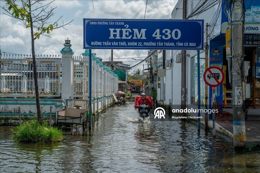 Vietnam'da şiddetli yağışlar nedeniyle Mekong Deltası’nda taşkın riski devam ediyor